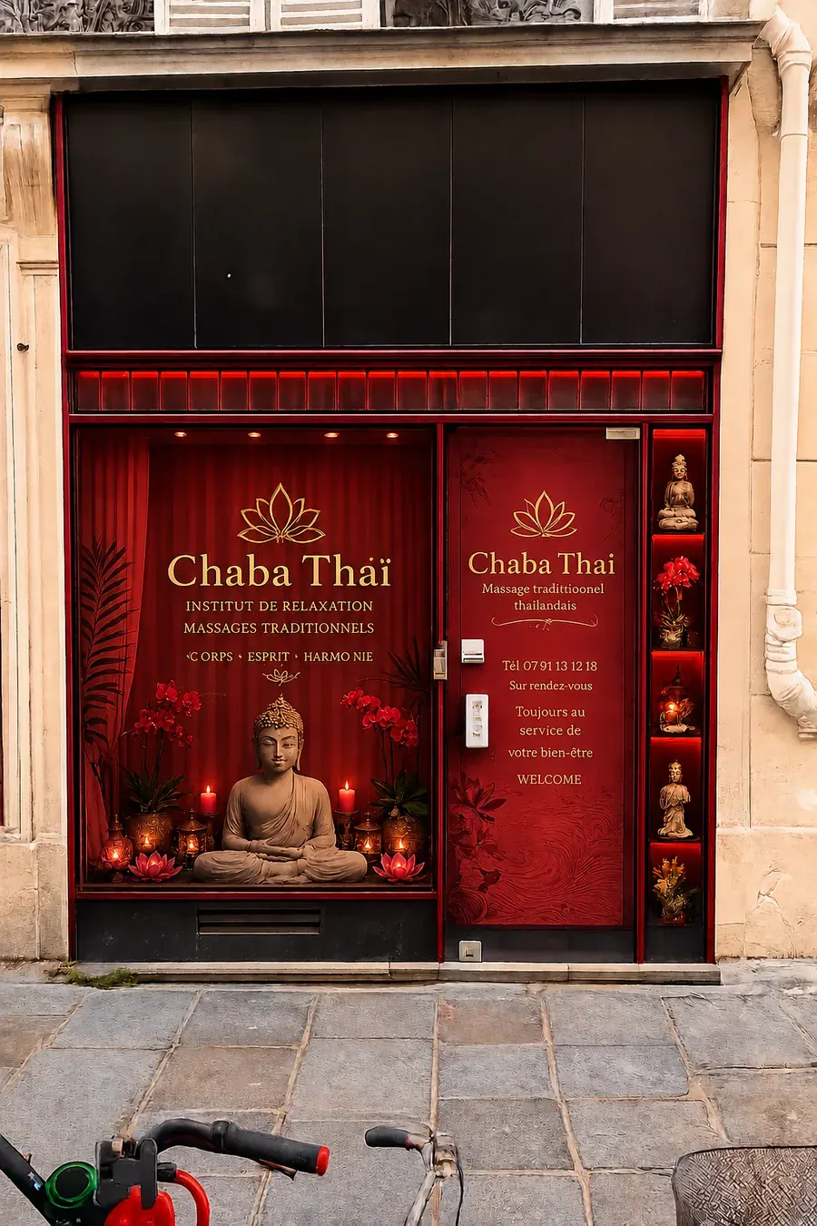 Chaba Thaï institut de massage à Paris 9e